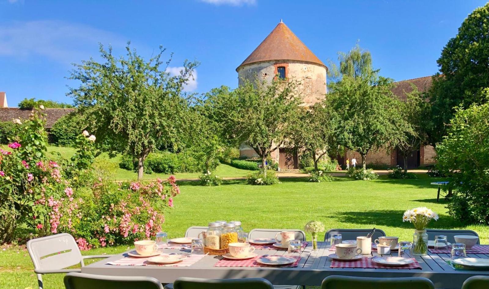 Bed and Breakfast La Ferme Au Colombier Neron Exteriér fotografie